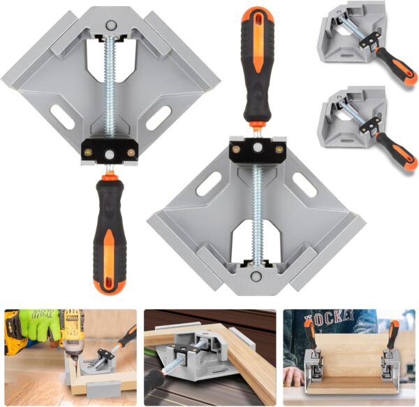 Adjustable 90 Degree Corner Clamp for Woodworking and Framing - Image 9