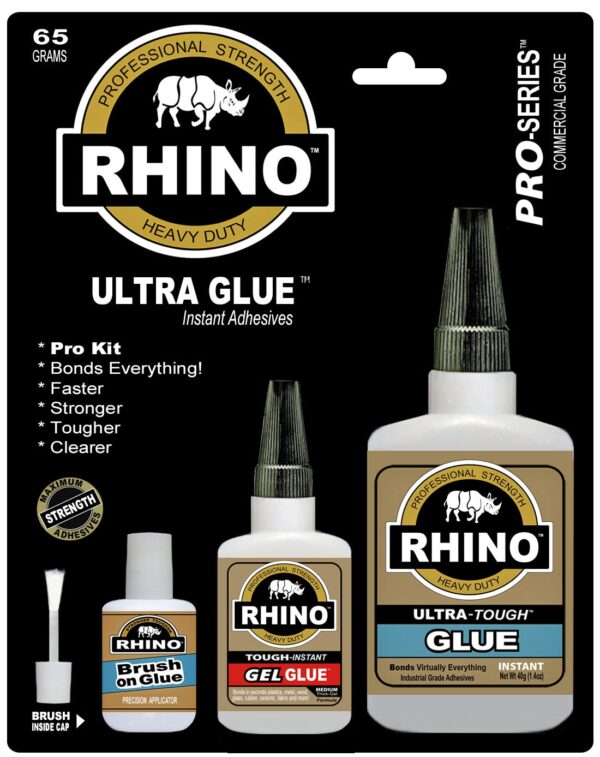 Rhino Glue: Heavy Duty 30g Clear - Image 4