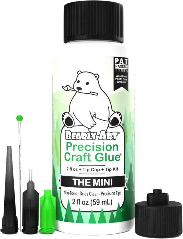 Bearly Art Mini Craft Glue - Strong Hold Adhesive