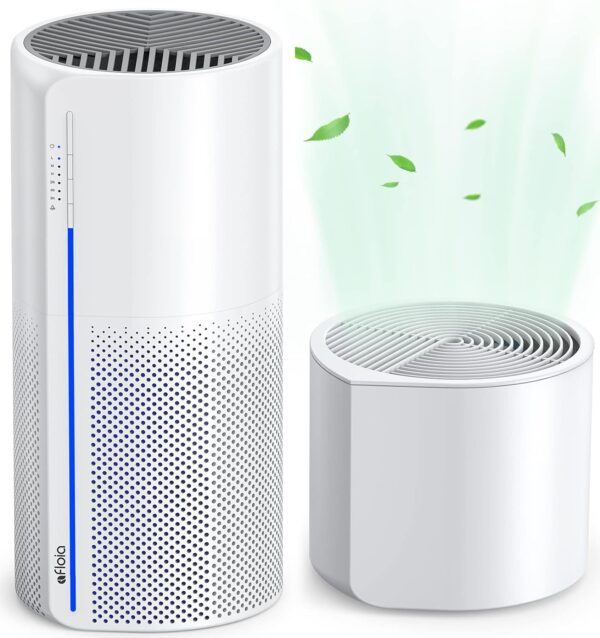 Afloia 2-in-1 Air Purifier with Humidifier and 3-Stage Filters