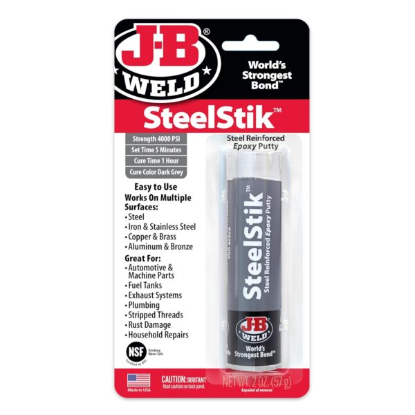 J-B Weld SteelStik Epoxy Putty Stick - 2 oz.