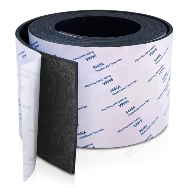 Neoprene Rubber Strip: DIY Gaskets, Crafts, Flooring, Anti-Slip (4''x10')