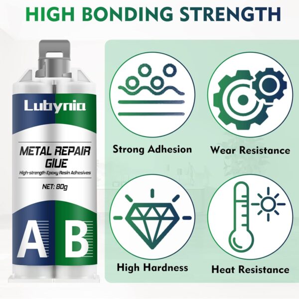 High-Strength Metal Epoxy Glue for Metal Bonding, Repair - Image 3