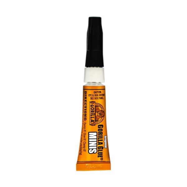 Gorilla Minis Waterproof Glue, 4 Tubes, Brown - Image 3