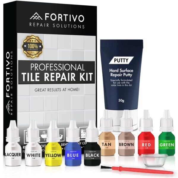 Porcelain Repair Kit for Tiles, Marble, Tub, Shower, Granite