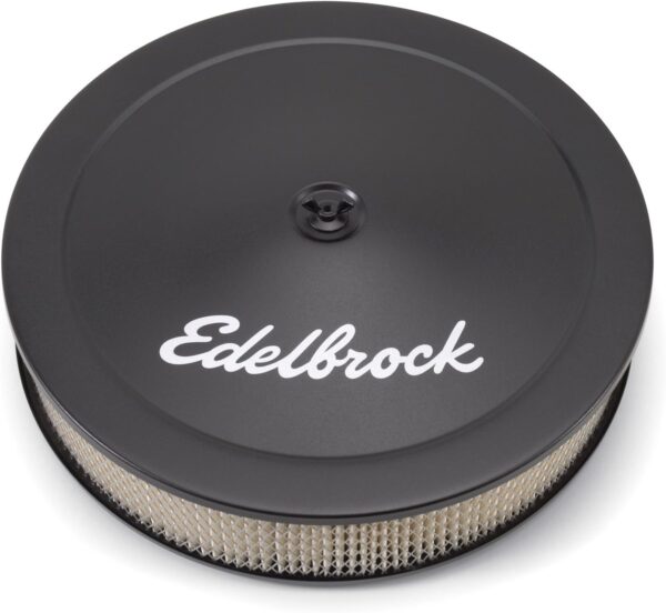 Edelbrock 1223 Pro-Flo Black 3" Round Air Filter - Image 3