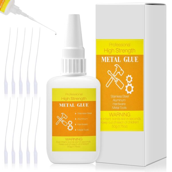 50g Metal Glue for Metal, Stone, Glass Repair