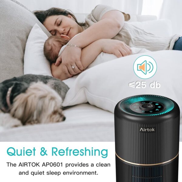 2 Pack Air Purifier with HEPA Filter and Fragrance Sponge - Image 3