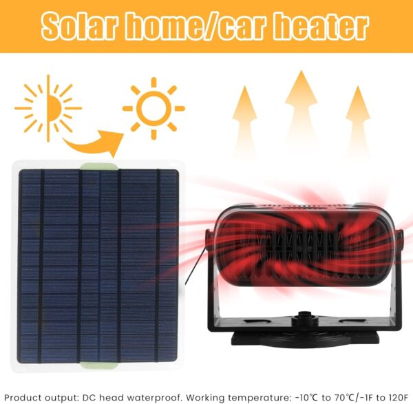 20W Solar Panel Heater Kit for Chicken Coop - Image 6