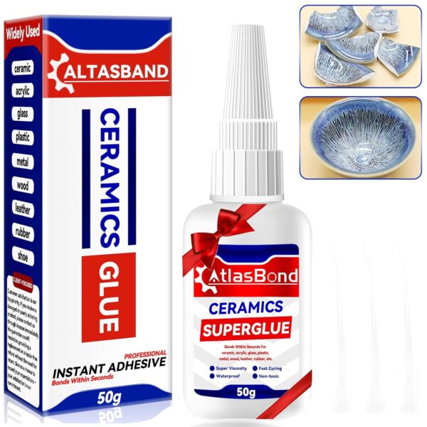 Super Clear Ceramic Glue for Repairing Porcelain, Pottery, China