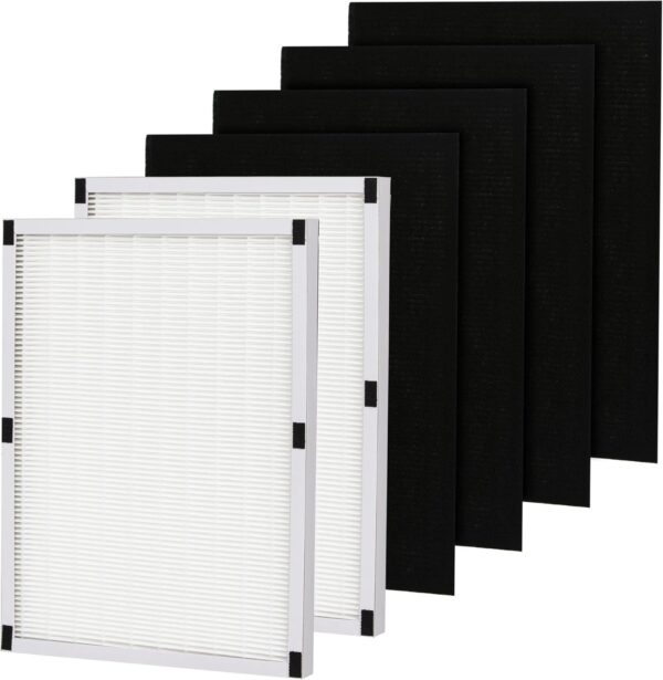 Climestar H13 HEPA Filter for Kenmore Air Cleaner (2 HEPA, 4 Prefilters) - Image 2