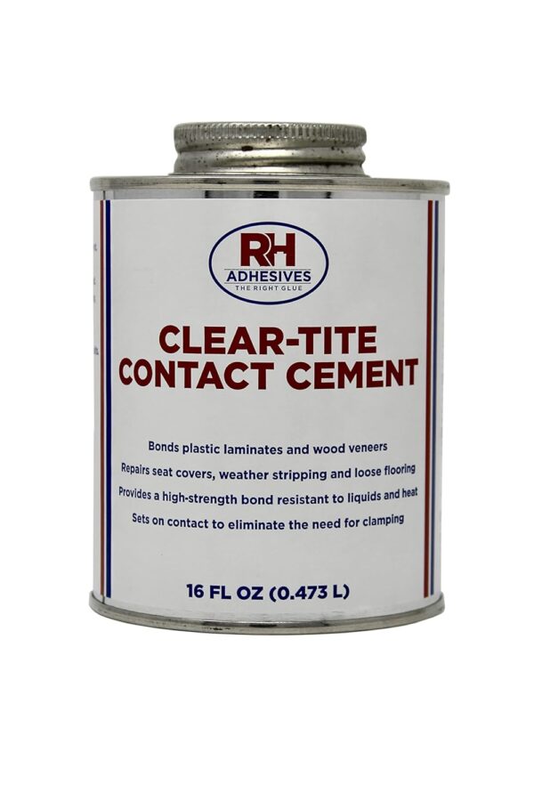 Clear-Tite Contact Cement, 16 oz. - RH Adhesives