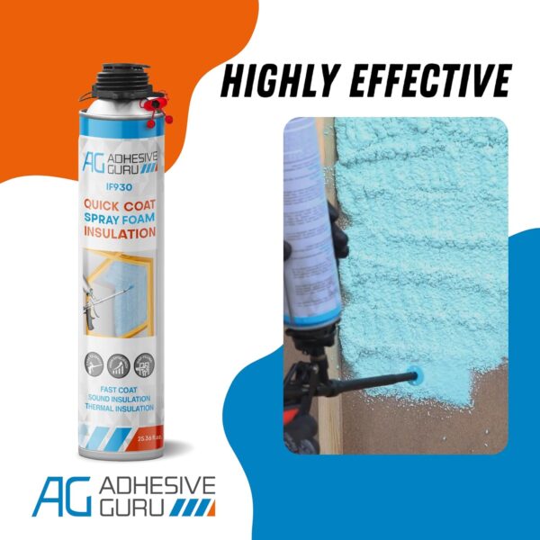 Adhesive Guru Insulation Kit with Foam Cleaner & Gun - Image 3