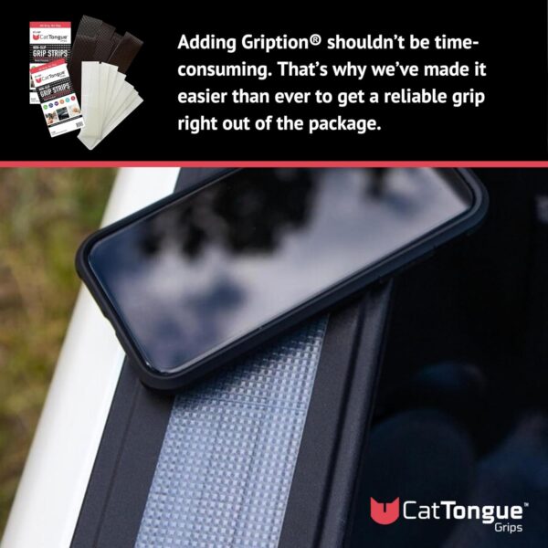 CatTongue Grip Tape Strips: Heavy Duty Non-Slip (Black) - Image 7