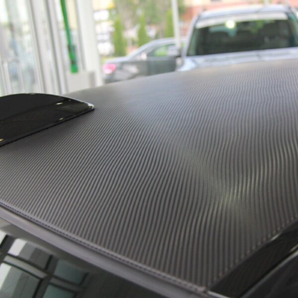 LZLRUN 3D Carbon Fiber Vinyl Wrap - 12"x60" - Black - Image 4