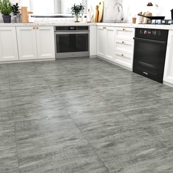 WESTICK Grey Peel and Stick Floor Tiles 5 PCS - Image 3