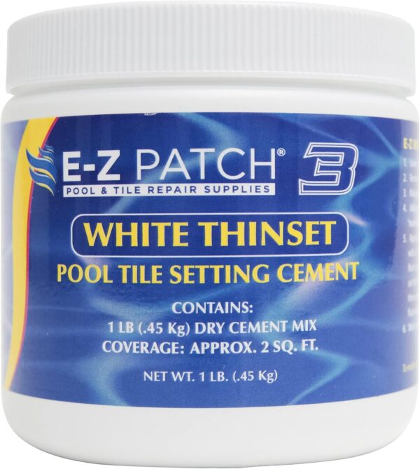 E-Z Patch 3 Pool Tile Thinset Cement (1 lb)