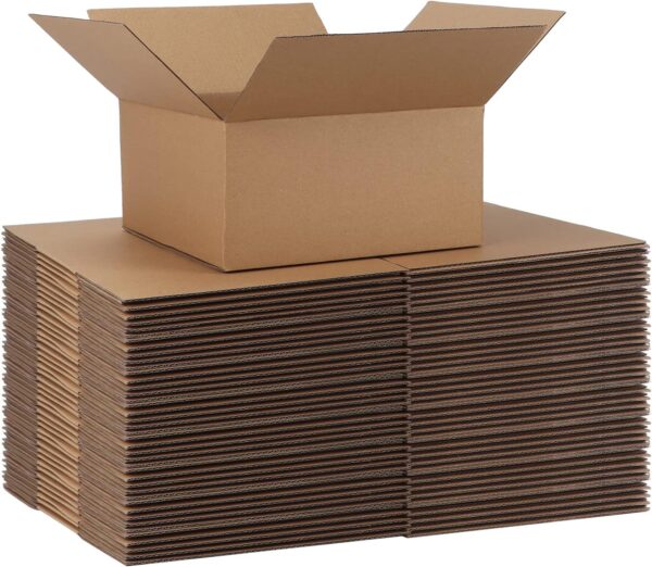 40 Pack 8x8x4 Shipping Boxes for Small Business