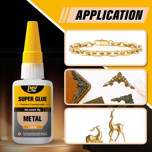 30g Metal Glue: Super Glue for Metal, Stainless Steel, Craft - Image 3