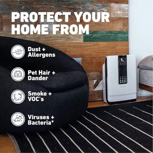 HATHASPACE Smart Air Purifier - True HEPA, Allergies, Smoke, Pets - Image 4