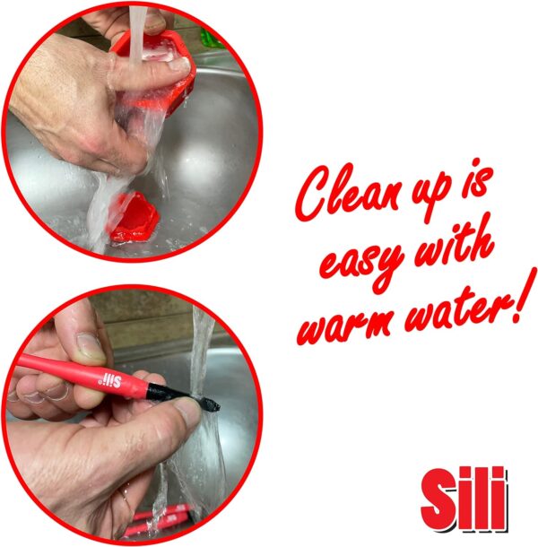 Sili Non-Stick Silicone Glue Brush Set | Woodworking, Arts, Crafts - Image 6