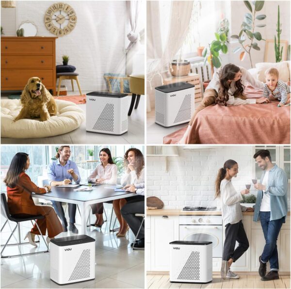 YIOU Air Purifier: Large Room, True HEPA Filter, Quiet - Image 8