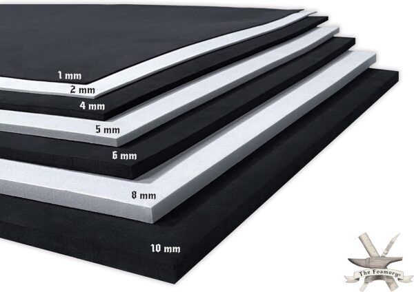 EVA Foam Cosplay Sheet - 1mm to 10mm - The Foamory