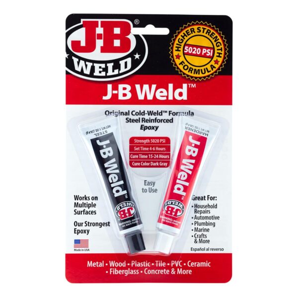 J-B Weld Cold-Weld Steel Epoxy - 2 oz.