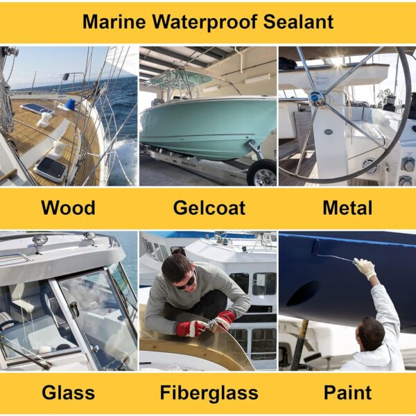 Marine-grade Waterproof Polyurethane Glue for Boats and RVs - Image 2