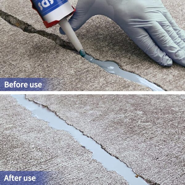 E-SDS Concrete Crack Filler - Waterproof, Self-Leveling, Flexible Patch - Image 6