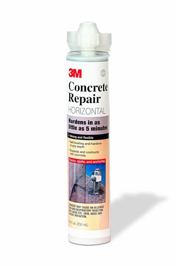 3M Self-Leveling Concrete Repair, Gray, 8.4 fl oz