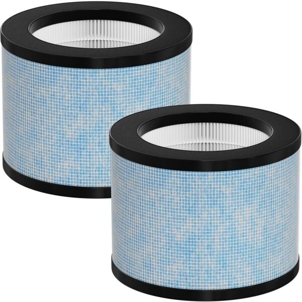 DH-JH01 HEPA Replacement Filter for AROEVE, TZ-K1, Kloudi - Pack of 2