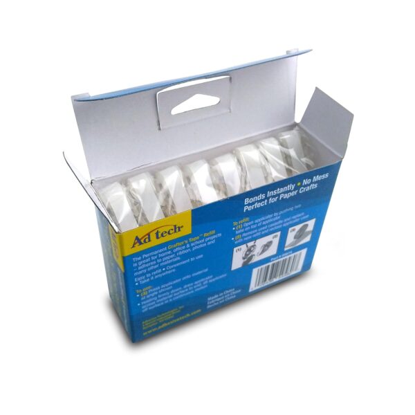 AdTech 05674 Tape Refills, Pack of 8, Clear - Image 10