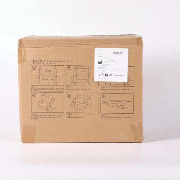 50 White Corrugated Cardboard Shipping Boxes, 6x4x3 inches - Image 7