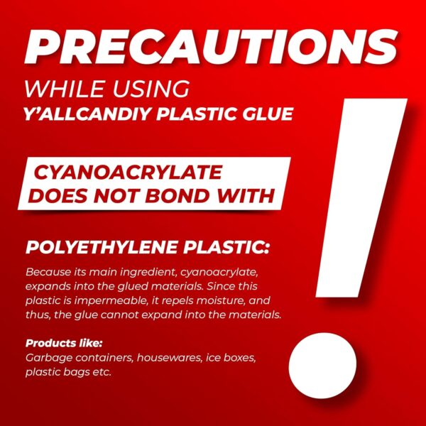 Y'allCanDiy Super Glue for Plastic - Heavy Duty Adhesive - Image 7