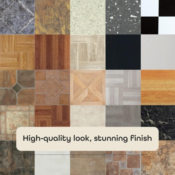 Sterling Vinyl Floor Tiles - Peel & Stick, DIY Flooring - Image 5