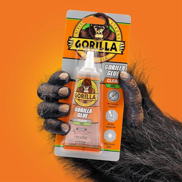 Gorilla Glue Clear Gel, 1.75fl.oz. Tube - Image 6