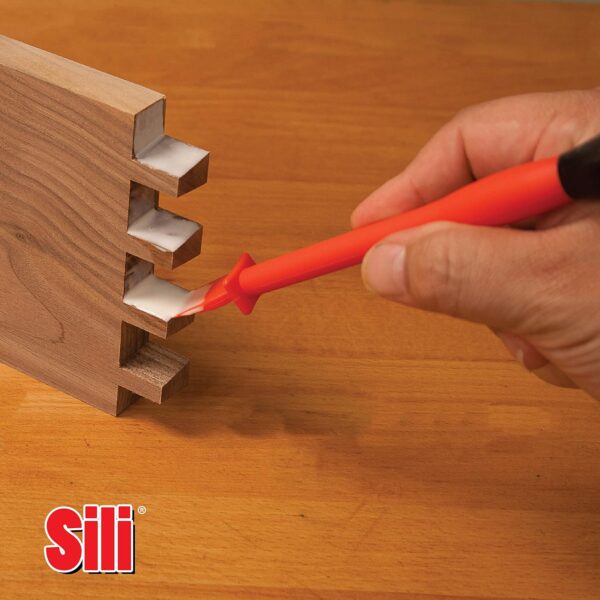 Sili Non-Stick 1" Silicone Wood Glue Brush - Image 6