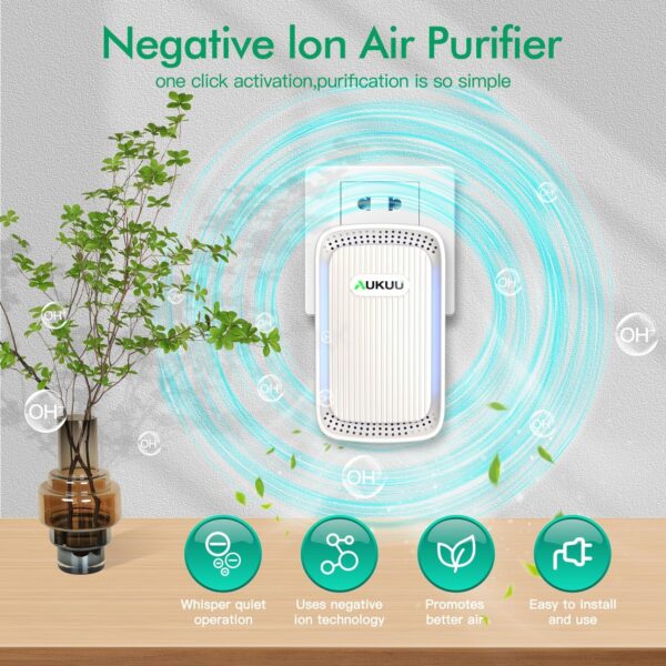 4-Pack Plug-In Air Ionizers for Home and Office - Image 2