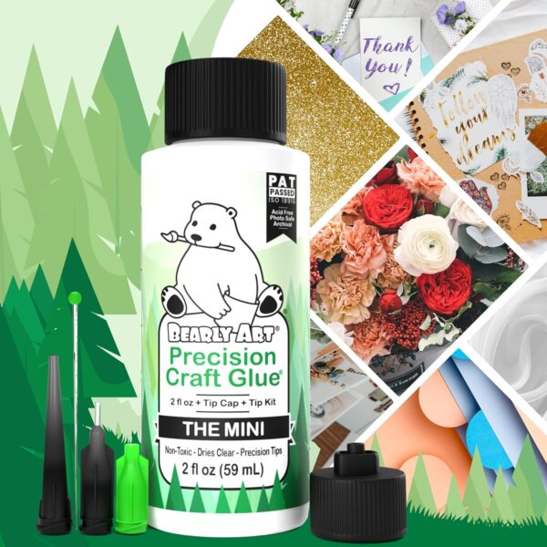 Bearly Art Mini Craft Glue - Strong Hold Adhesive - Image 6