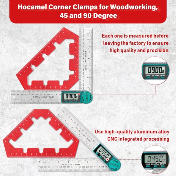 4PCS Aluminum Corner Clamps for Woodworking Tools - Image 2