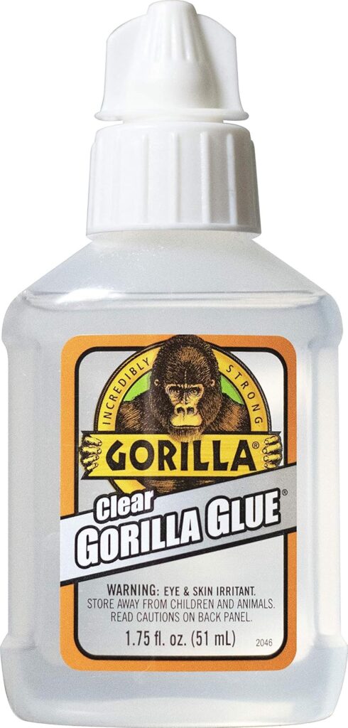 Gorilla Clear Glue, 1.75 oz Bottle, Clear - Image 4