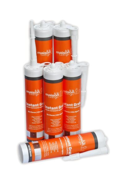 A la Maison Instant Grab Adhesive - High-Strength, Water-Resistant Glue (6-Pack)