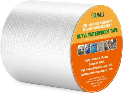 6" Butyl Tape: Waterproof, Leak Proof for RV, Window, Boat