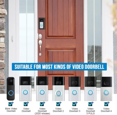 Adhesive Video Doorbell Mount for Easy Installation - Image 3