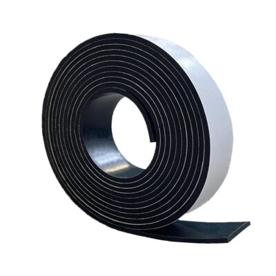 Adhesive Rubber Strips 1/8" Thick X 1" Wide X 10' Long