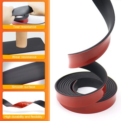 Neoprene Rubber Sheet: Adhesive Strips, Rolls for Crafts, Seals - Image 3