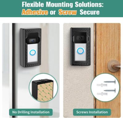 Adhesive Doorbell Mount for Video Doorbell and Blink Cameras - Image 3