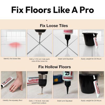 All-in-One Repair Kit for Loose Tiles, Wood, LVT, Laminate. - Image 4