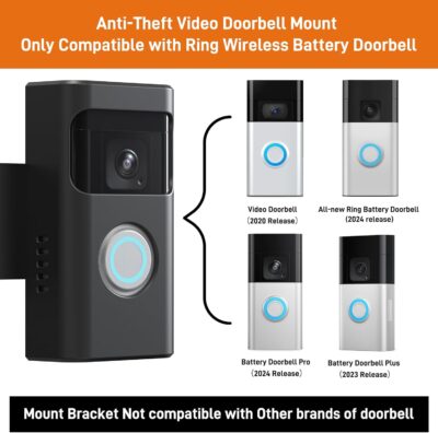 Anti-Theft Ring Doorbell Mount for Houses and Apartments - Image 2